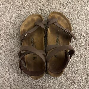 Birkenstock Brown ankle strap Sandals